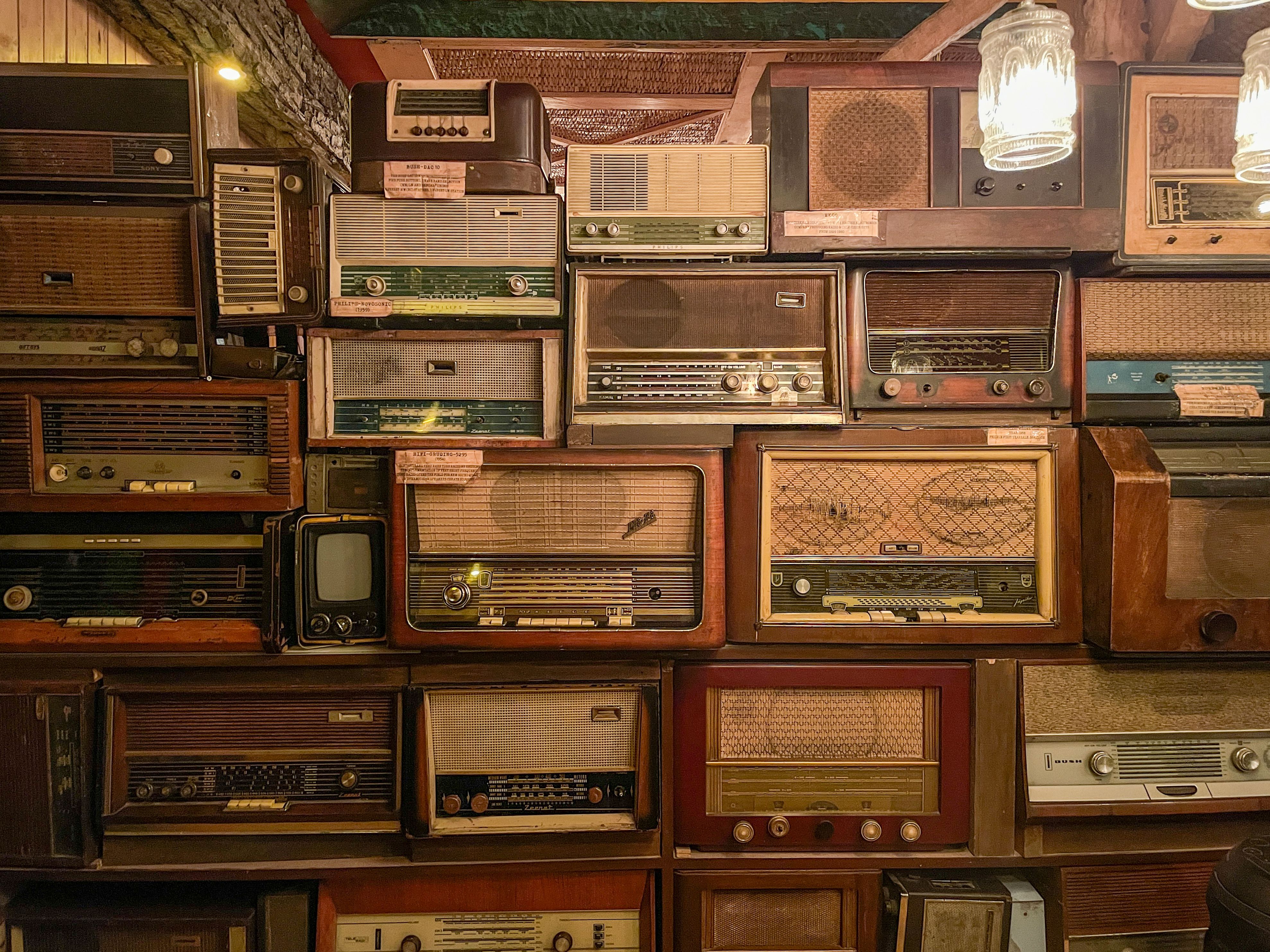 Vintage radio transceivers