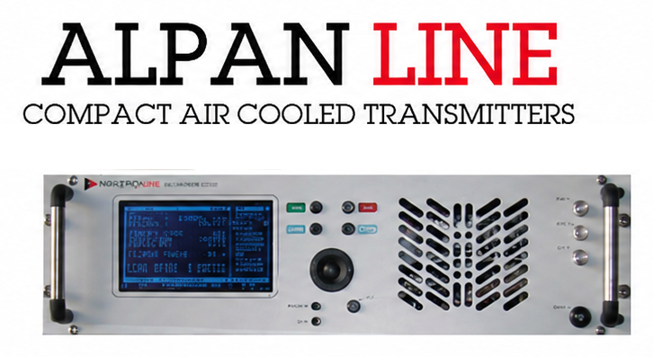 ALPAN Line — Compact Air Cooled Transmitters