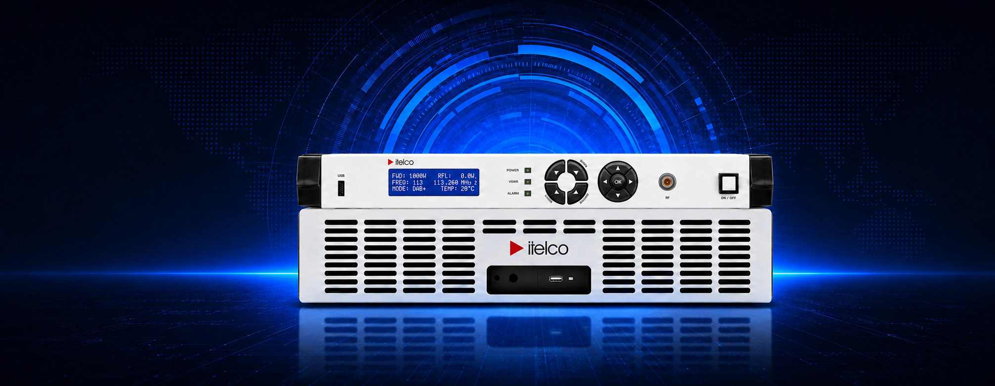 Compact DAB+ Transmitters Alpan 1000W VHF DAB+