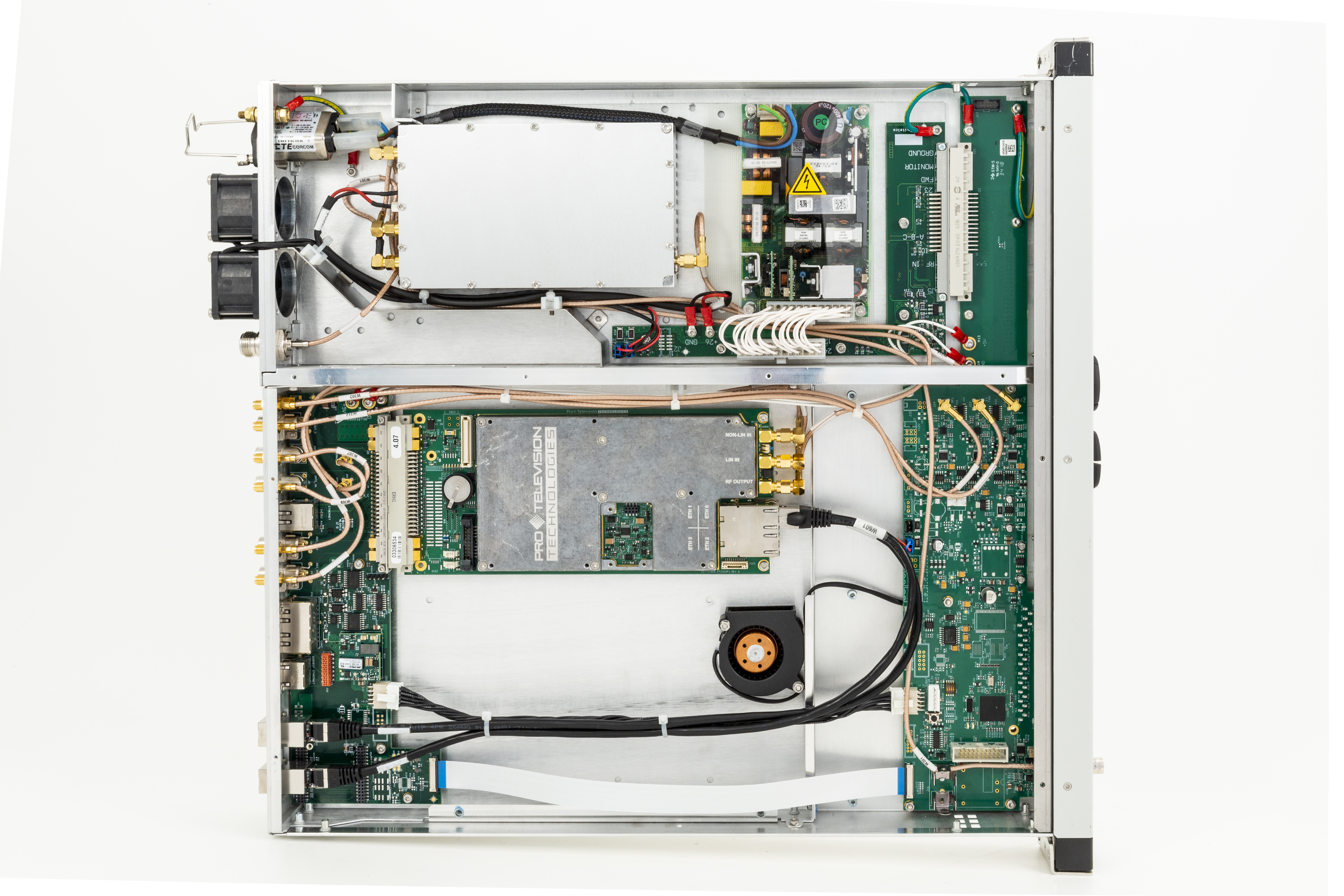 MEX II Exciter internal view